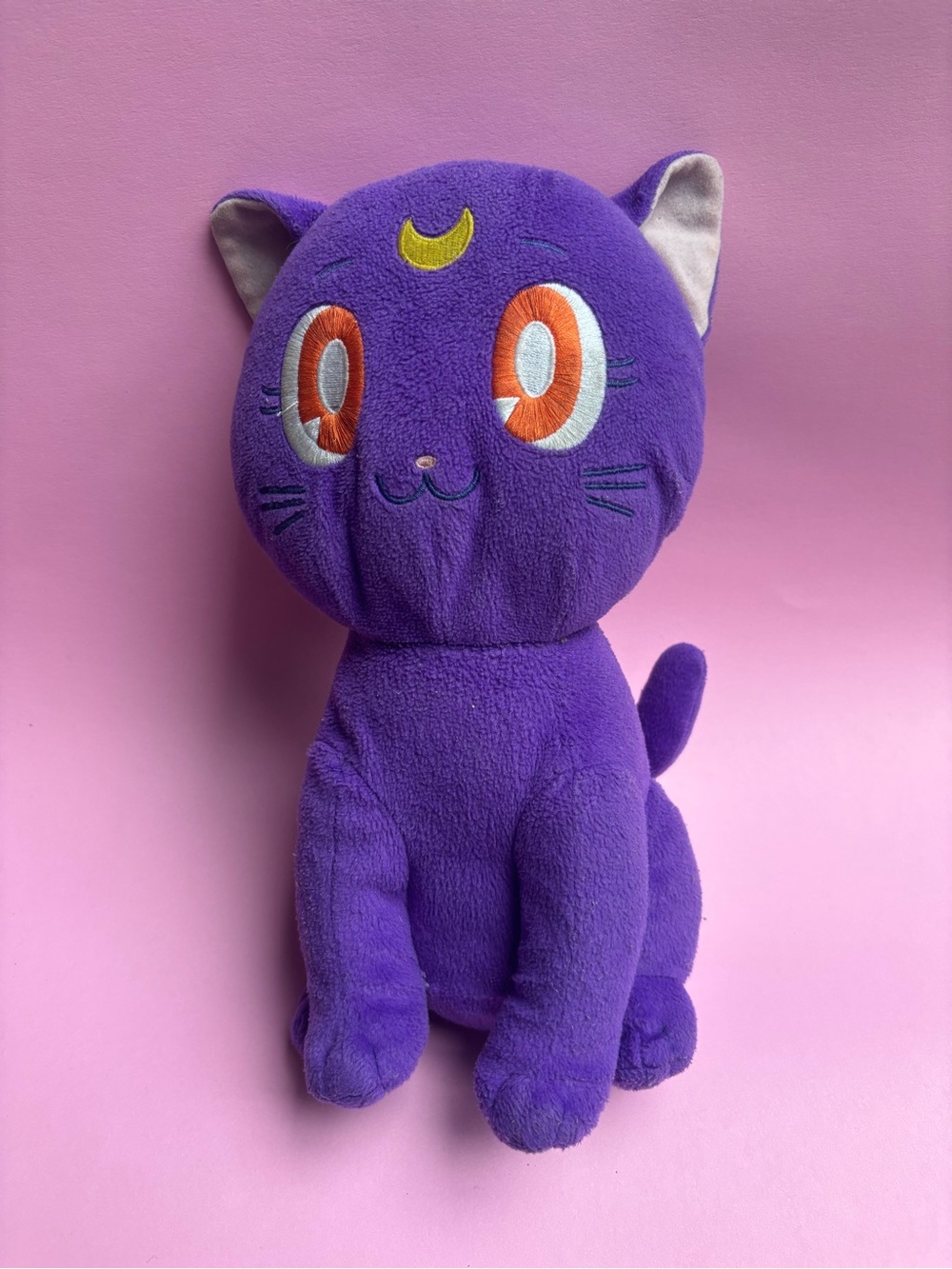 vtg Sailor Moon plush toy Luna